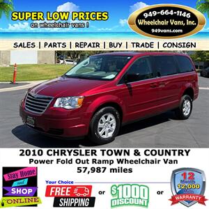 2010 Chrysler Town and Country LX Wheelchair Van - Photo 13 - Laguna Hills, CA 92653