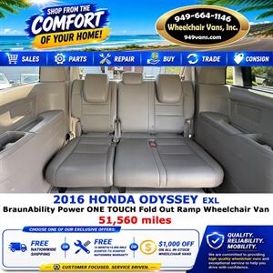 2016 Honda Odyssey EX-L Wheelchair Van - Photo 13 - Laguna Hills, CA 92653