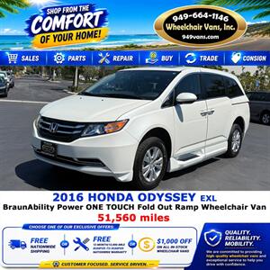 2016 Honda Odyssey EX-L Wheelchair Van - Photo 11 - Laguna Hills, CA 92653