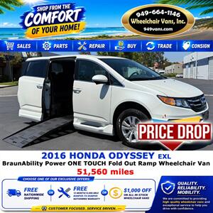 2016 Honda Odyssey EX-L Wheelchair Van - Photo 1 - Laguna Hills, CA 92653
