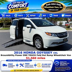 2016 Honda Odyssey EX-L Wheelchair Van - Photo 3 - Laguna Hills, CA 92653
