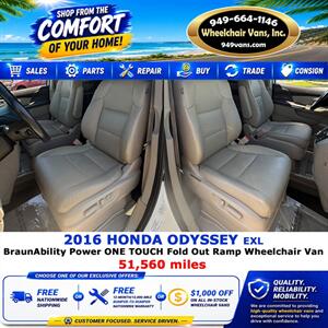 2016 Honda Odyssey EX-L Wheelchair Van - Photo 12 - Laguna Hills, CA 92653