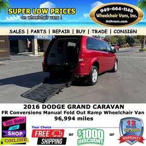 2016 Dodge Grand Caravan Wheelchair Van   - Photo 2 - Laguna Hills, CA 92653