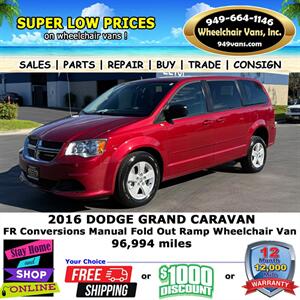 2016 Dodge Grand Caravan Wheelchair Van   - Photo 11 - Laguna Hills, CA 92653
