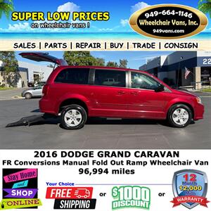 2016 Dodge Grand Caravan Wheelchair Van   - Photo 3 - Laguna Hills, CA 92653