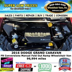 2016 Dodge Grand Caravan Wheelchair Van   - Photo 15 - Laguna Hills, CA 92653