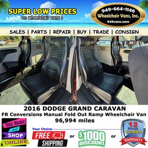 2016 Dodge Grand Caravan Wheelchair Van   - Photo 12 - Laguna Hills, CA 92653