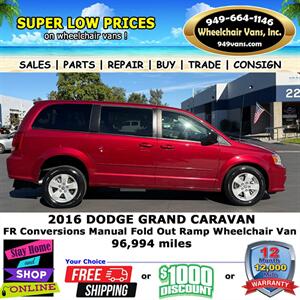 2016 Dodge Grand Caravan Wheelchair Van   - Photo 7 - Laguna Hills, CA 92653