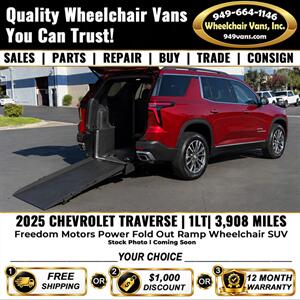 2025 Chevrolet Traverse LT Wheelchair SUV   - Photo 1 - Laguna Hills, CA 92653
