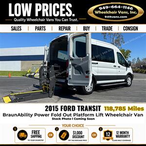2015 Ford Transit 350 XL Wheelchair Van Van