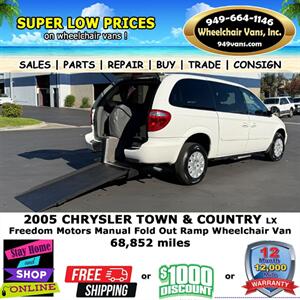 2005 Chrysler Town and Country LX Wheelchair Van   - Photo 2 - Laguna Hills, CA 92653