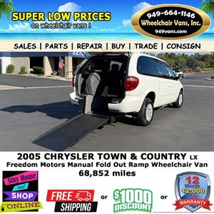 2005 Chrysler Town and Country LX Wheelchair Van   - Photo 3 - Laguna Hills, CA 92653