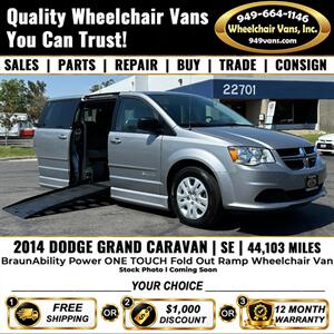 2014 Dodge Grand Caravan SE Wheelchair Van - Photo 1 - Laguna Hills, CA 92653