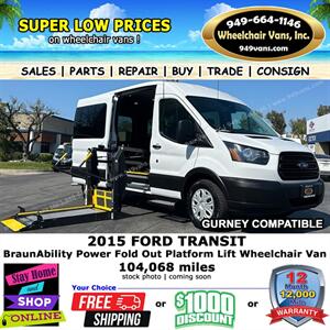 2015 Ford Transit 350 XL Wheelchair Van   - Photo 1 - Laguna Hills, CA 92653