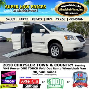 2010 Chrysler Town and Country Touring Wheelchair Van   - Photo 1 - Laguna Hills, CA 92653