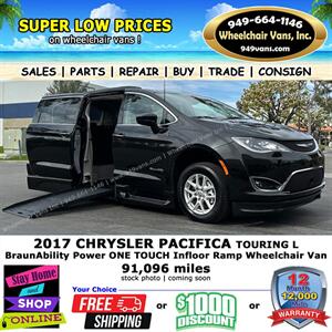 2017 Chrysler Pacifica Touring-L Wheelchair Van - Photo 1 - Laguna Hills, CA 92653