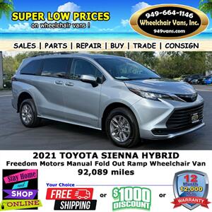 2021 Toyota Sienna Wheelchair Van   - Photo 7 - Laguna Hills, CA 92653