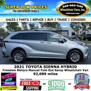 2021 Toyota Sienna Wheelchair Van   - Photo 8 - Laguna Hills, CA 92653