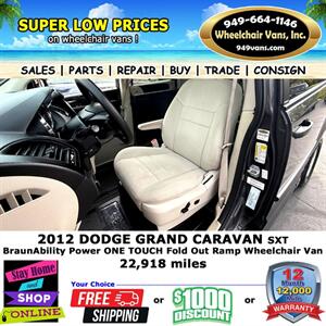 2012 Dodge Grand Caravan SXT Wheelchair Van   - Photo 11 - Laguna Hills, CA 92653