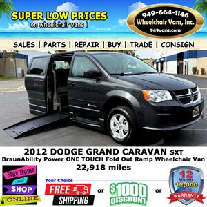2012 Dodge Grand Caravan SXT Wheelchair Van   - Photo 2 - Laguna Hills, CA 92653