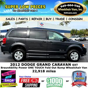 2012 Dodge Grand Caravan SXT Wheelchair Van   - Photo 6 - Laguna Hills, CA 92653