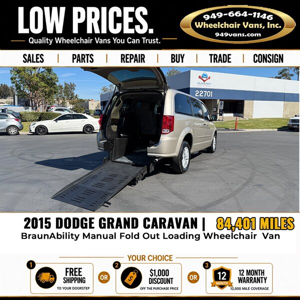 2015 Dodge Grand Caravan SXT   - Photo 1 - Laguna Hills, CA 92653