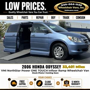 2006 Honda Odyssey EX Wheelchair Van Minivan