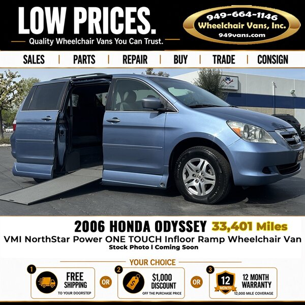 2006 Honda Odyssey EX Wheelchair Van   - Photo 1 - Laguna Hills, CA 92653