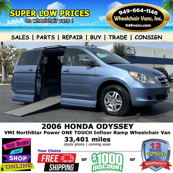 2006 Honda Odyssey EX Wheelchair Van   - Photo 1 - Laguna Hills, CA 92653