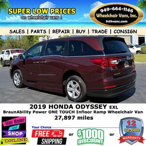 2019 Honda Odyssey EX-L Wheelchair Van   - Photo 10 - Laguna Hills, CA 92653