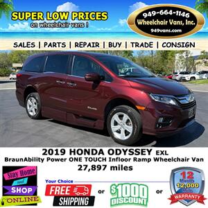 2019 Honda Odyssey EX-L Wheelchair Van   - Photo 5 - Laguna Hills, CA 92653