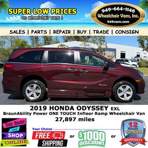 2019 Honda Odyssey EX-L Wheelchair Van   - Photo 6 - Laguna Hills, CA 92653