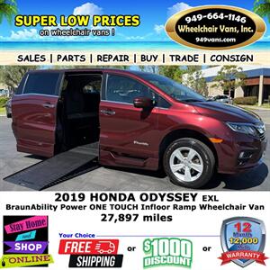 2019 Honda Odyssey EX-L Wheelchair Van   - Photo 2 - Laguna Hills, CA 92653