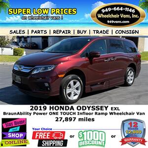 2019 Honda Odyssey EX-L Wheelchair Van   - Photo 8 - Laguna Hills, CA 92653