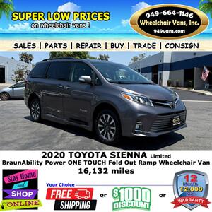 2020 Toyota Sienna Limited Wheelchair Van   - Photo 7 - Laguna Hills, CA 92653