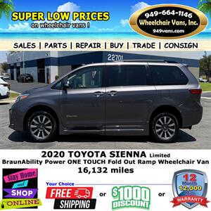 2020 Toyota Sienna Limited Wheelchair Van   - Photo 8 - Laguna Hills, CA 92653