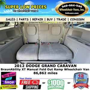 2012 Dodge Grand Caravan Wheelchair Van   - Photo 13 - Laguna Hills, CA 92653