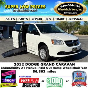 2012 Dodge Grand Caravan Wheelchair Van   - Photo 2 - Laguna Hills, CA 92653