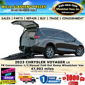 2023 Chrysler Voyager Wheelchair Van  