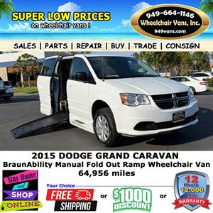 2015 Dodge Grand Caravan SE Wheelchair Van - Photo 2 - Laguna Hills, CA 92653