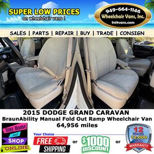 2015 Dodge Grand Caravan SE Wheelchair Van - Photo 10 - Laguna Hills, CA 92653