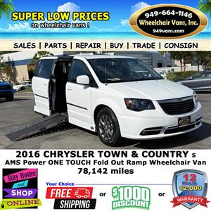 2016 Chrysler Town and Country S Wheelchair Van - Photo 2 - Laguna Hills, CA 92653