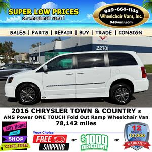 2016 Chrysler Town and Country S Wheelchair Van - Photo 9 - Laguna Hills, CA 92653