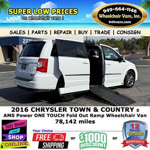 2016 Chrysler Town and Country S Wheelchair Van - Photo 4 - Laguna Hills, CA 92653