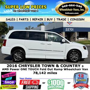 2016 Chrysler Town and Country S Wheelchair Van - Photo 6 - Laguna Hills, CA 92653