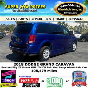 2018 Dodge Grand Caravan SXT Wheelchair Van   - Photo 7 - Laguna Hills, CA 92653