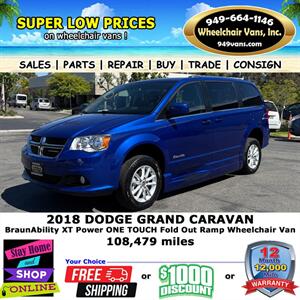 2018 Dodge Grand Caravan SXT Wheelchair Van   - Photo 10 - Laguna Hills, CA 92653