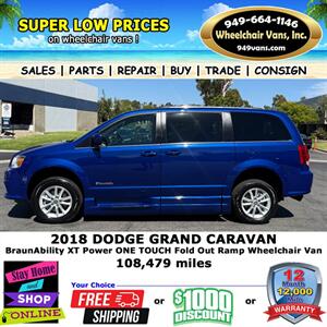 2018 Dodge Grand Caravan SXT Wheelchair Van   - Photo 9 - Laguna Hills, CA 92653