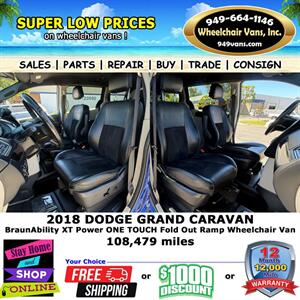 2018 Dodge Grand Caravan SXT Wheelchair Van   - Photo 11 - Laguna Hills, CA 92653