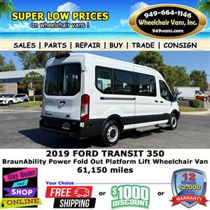 2019 Ford Transit 350 XL Wheelchair Van   - Photo 9 - Laguna Hills, CA 92653